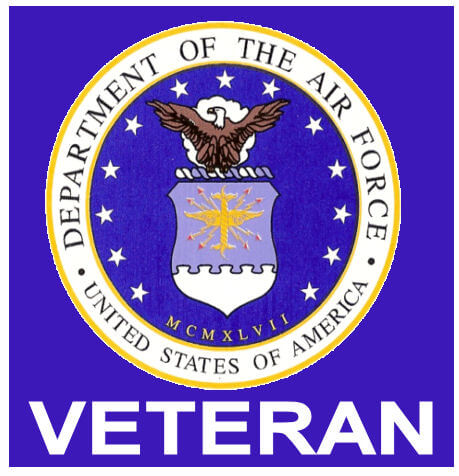 (image for) United States Air Force Veteran sticker